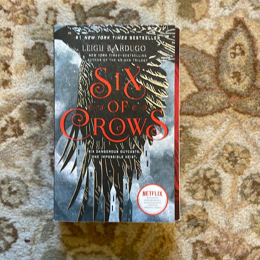 Paperback Six of Crows book